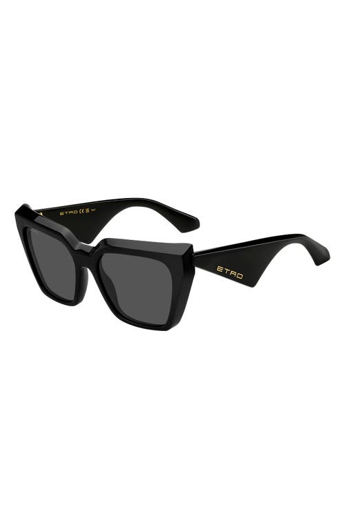 Etro 55mm Cat Eye Sunglasses