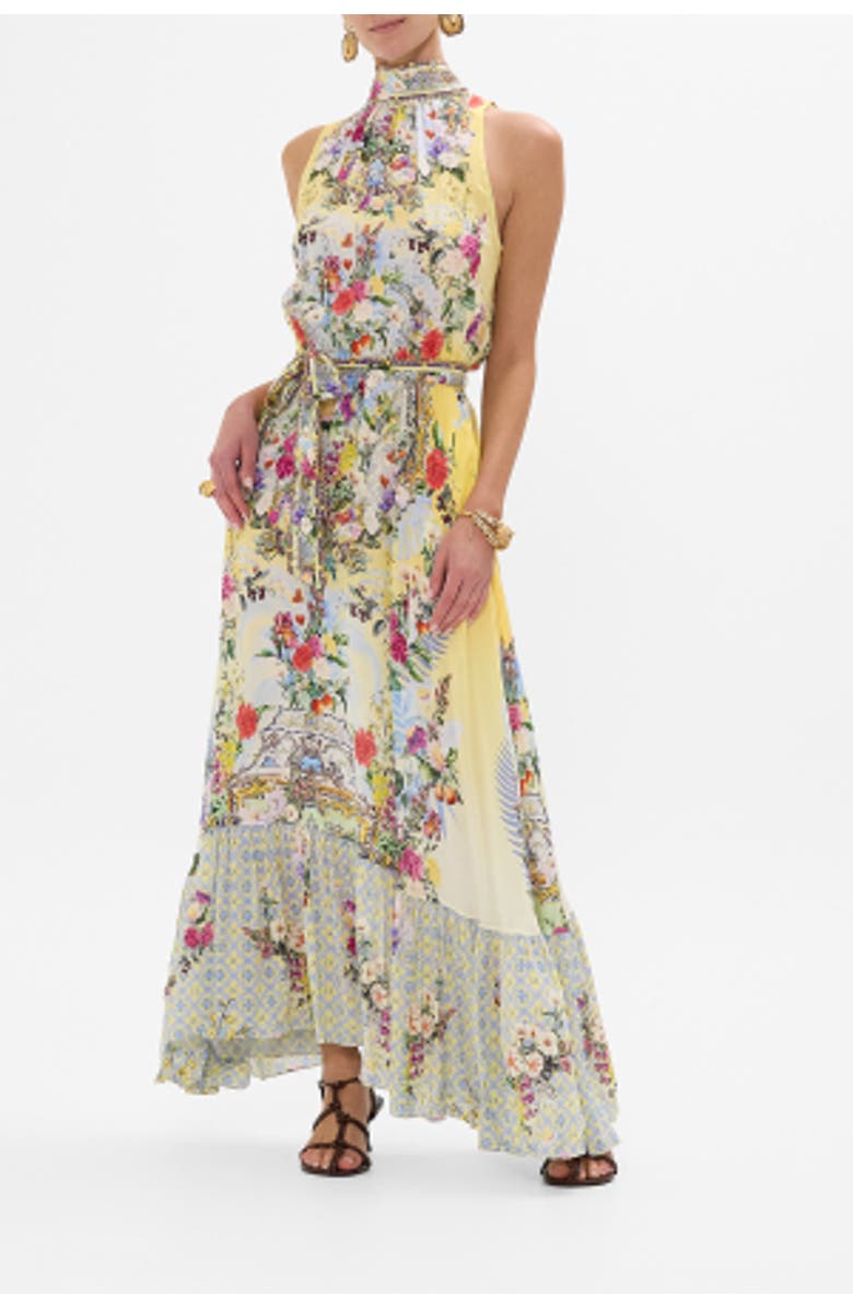 Camilla Necktie Dress With Elasticated Waist Flor Fantastica, Alternate, color, 