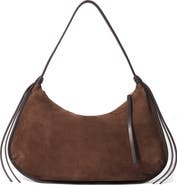 & Other Stories Fringe Suede Shoulder Bag