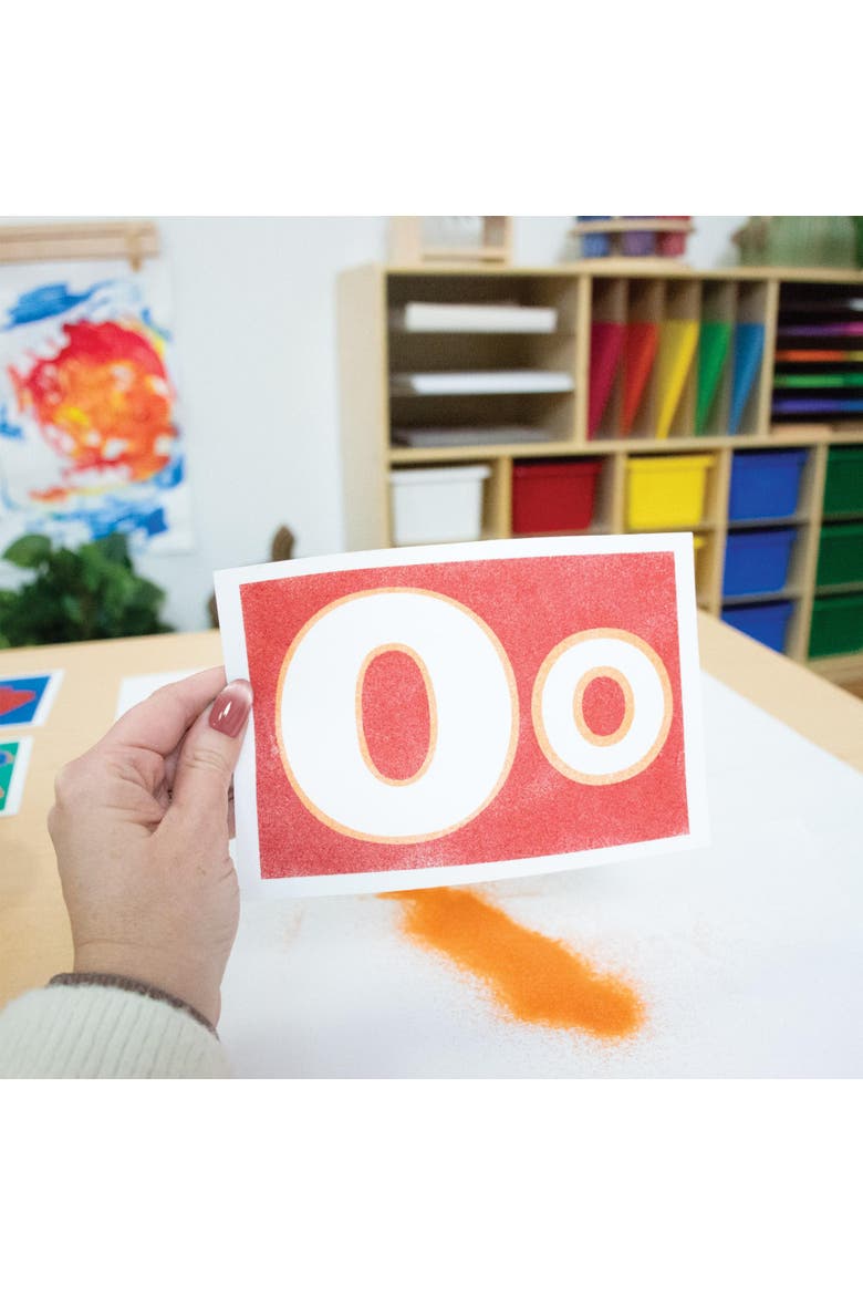 Sand Art Alphabet Kit, Colored Sand & 30 Sticker Sheets, Alternate, color, Multicolor