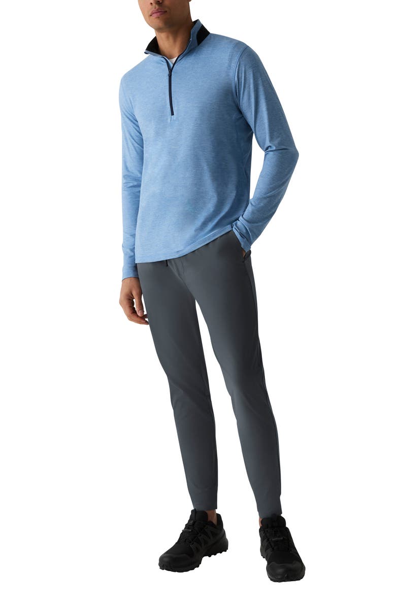 Guide Sport Quarter Zip Golf Pullover, Alternate, color, COYOTE