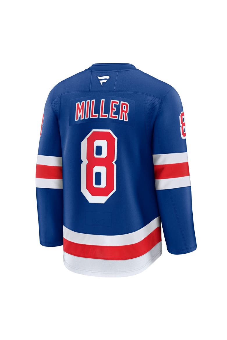 Men's Fanatics J.T. Miller Blue New York Rangers Home Premium Jersey, Alternate, color, Blue