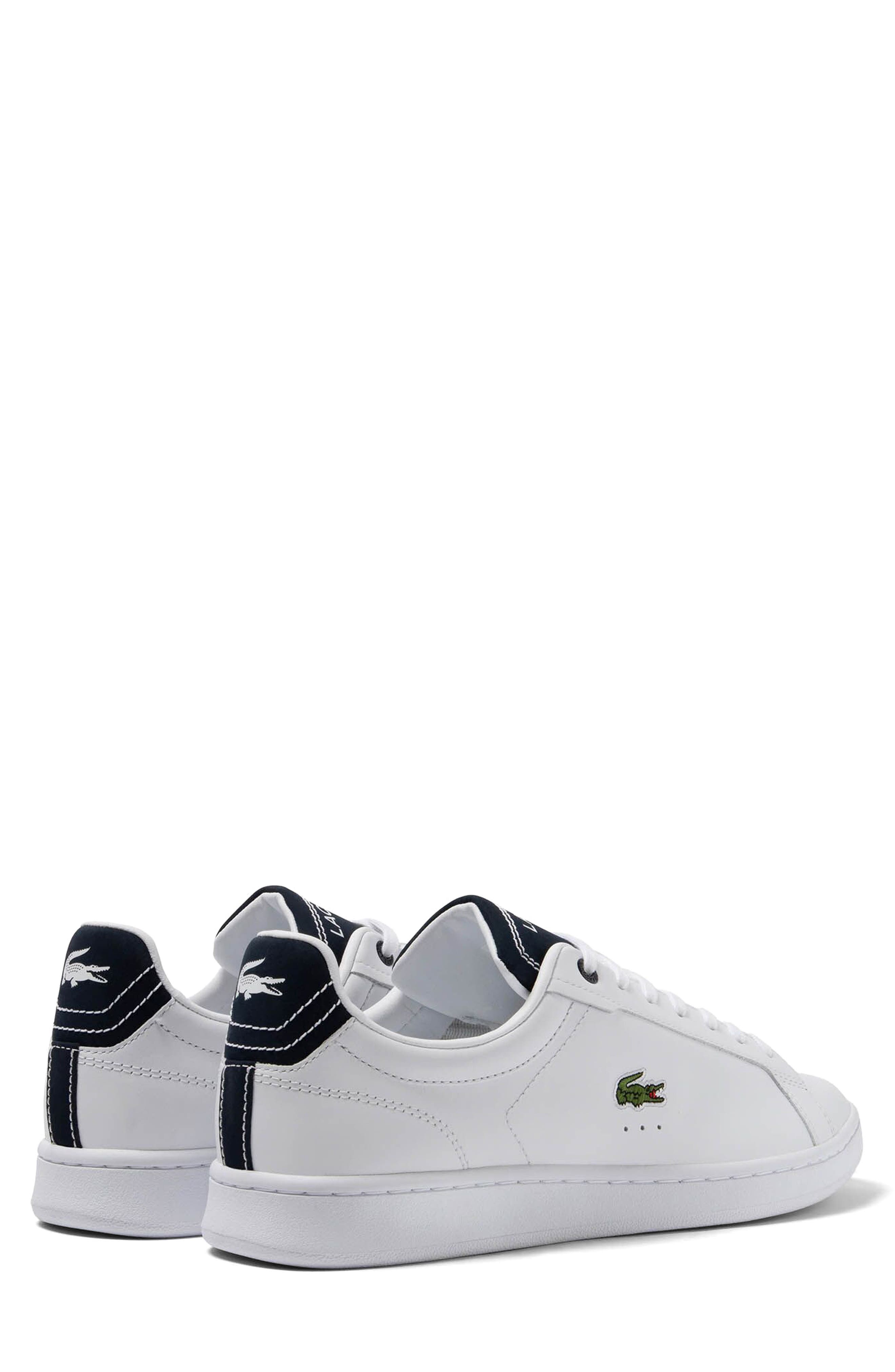 Lacoste Carnaby Pro Sneaker, Alternate, color, White/ Navy