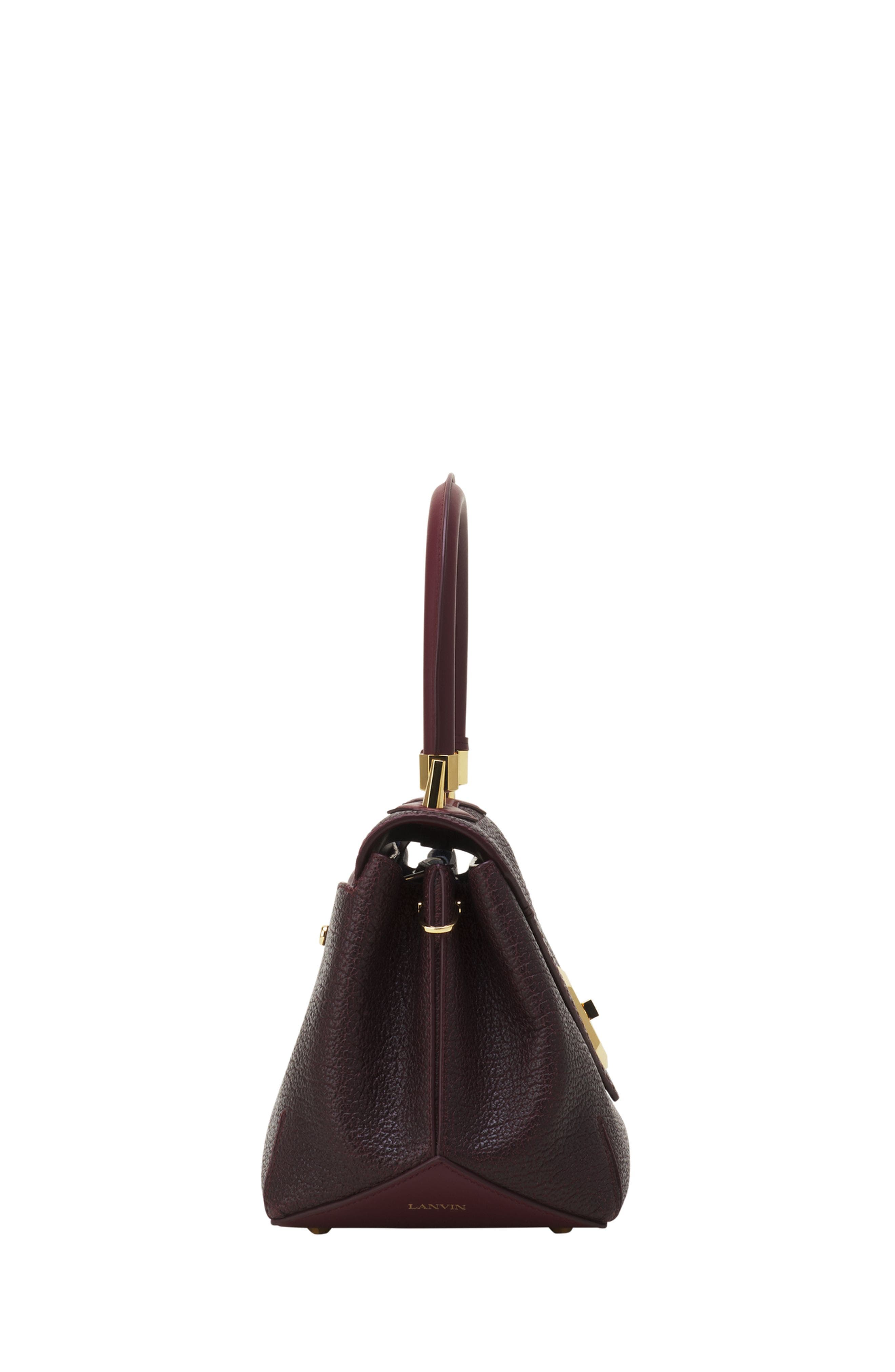 Le Confident By Lanvin Leather Bag, Alternate, color, Bacchus