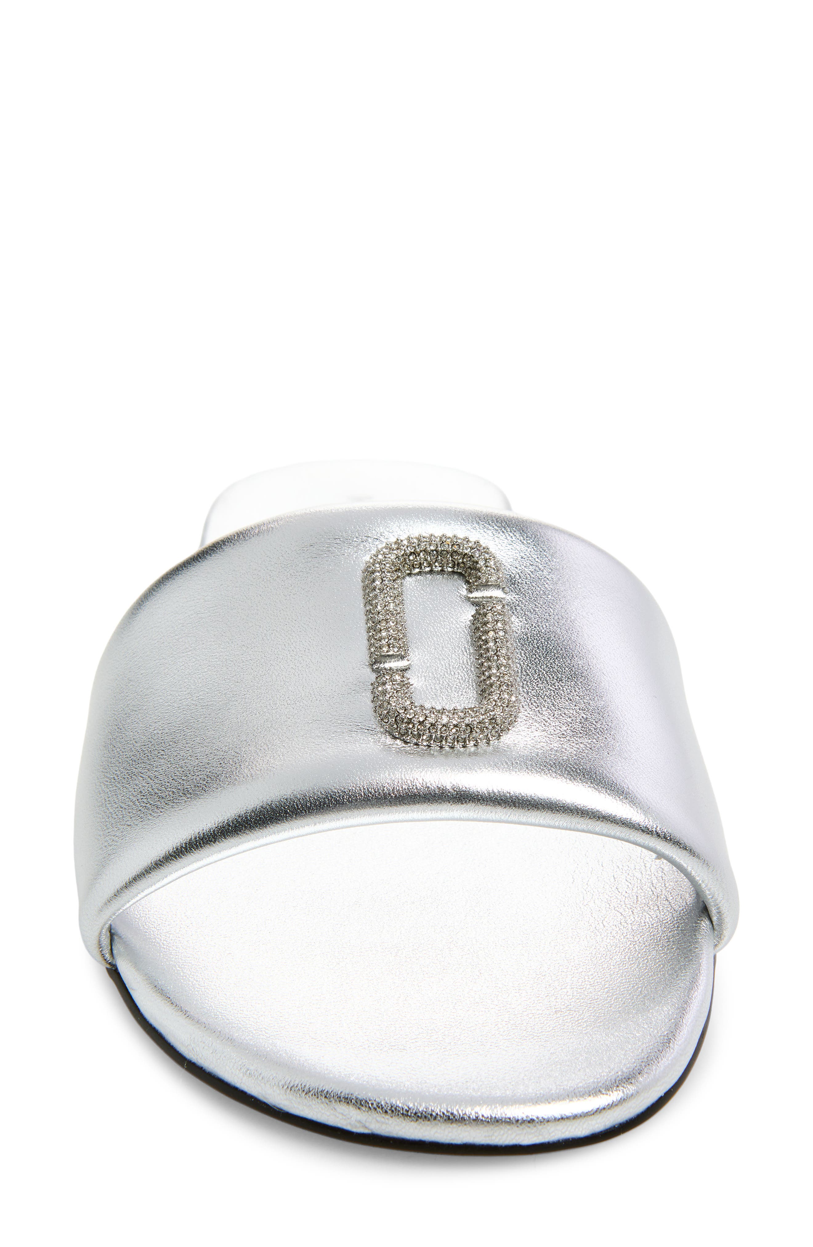 Marc Jacobs The Snapshot Slide, Alternate, color, Silver