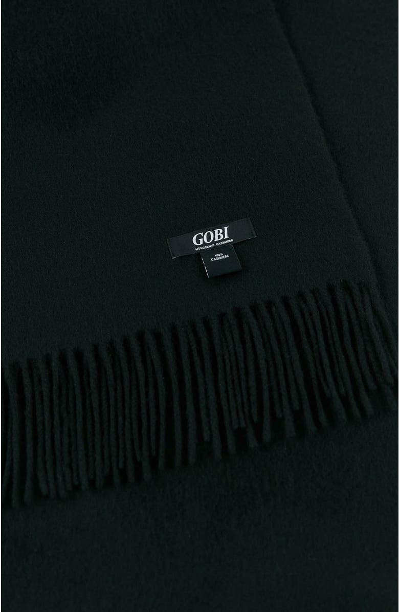 GOBI Mongolian Cashmere Medium Fringe Blanket, Alternate, color,