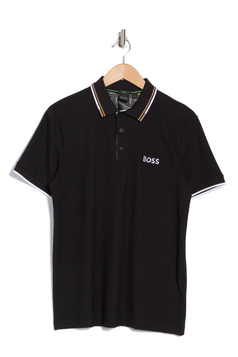 Paddy Pro Golf Polo, Alternate, color, BLACK
