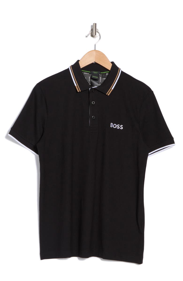 BOSS Paddy Pro Golf Polo, Alternate, color, Black