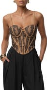 JLUXLABEL Desire Lace Underwire Corset Top