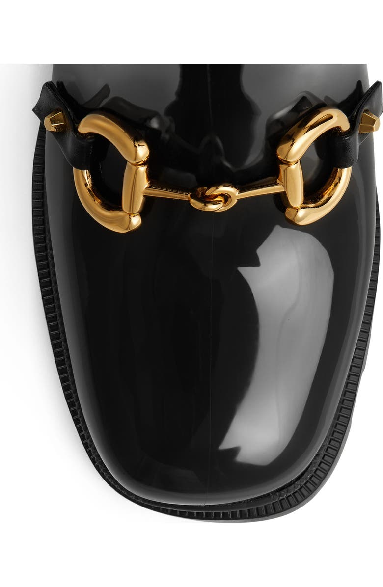 Gucci Trip Lug Knee High Rain Boot, Alternate, color,