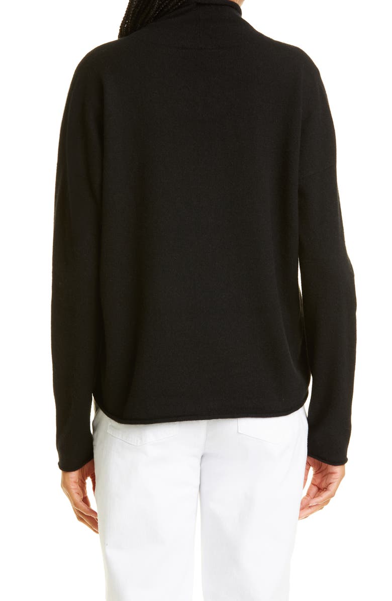 Eileen Fisher Boxy Turtleneck Sweater, Alternate, color, 