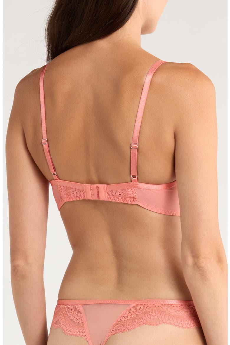 Robijn Strappy Lace Underwire Bra, Alternate, color, LANTANA