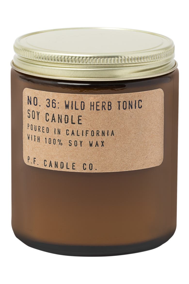 Wild Herb Tonic Candle, Main, color, WILD HERB TONIC