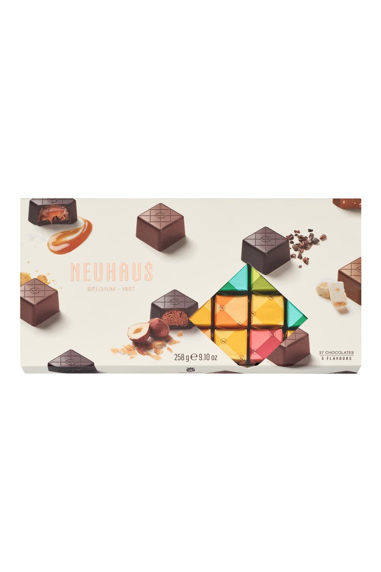 27-Piece Chocolate Bonbons Gift Box, Main, color, MULTI