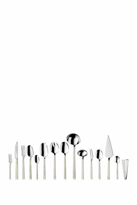 BergHOFF Silver/Gold Ralph Kramer Heritage 72-Piece Flatware Set