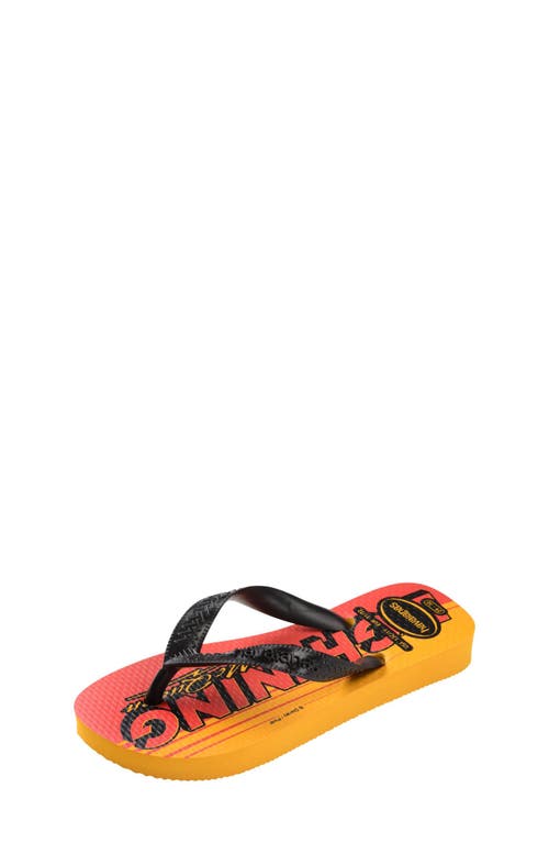 Havaianas 'cars®' Flip Flops In Pop Yellow