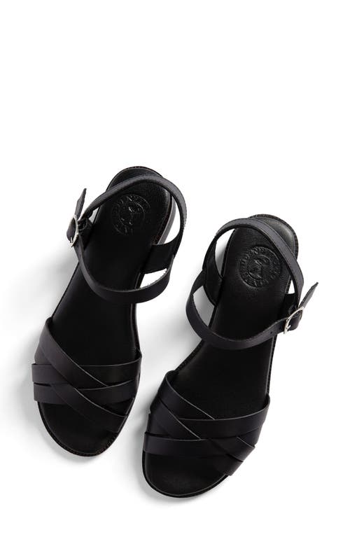 Penelope Chilvers Shepherdess Block Heel Ankle Strap Sandal