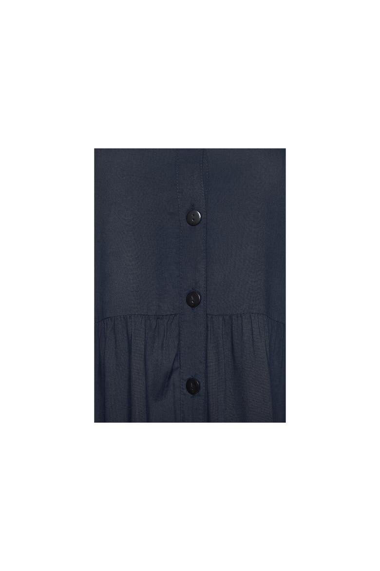 Tiered Shirt Dress, Alternate, color, Navy