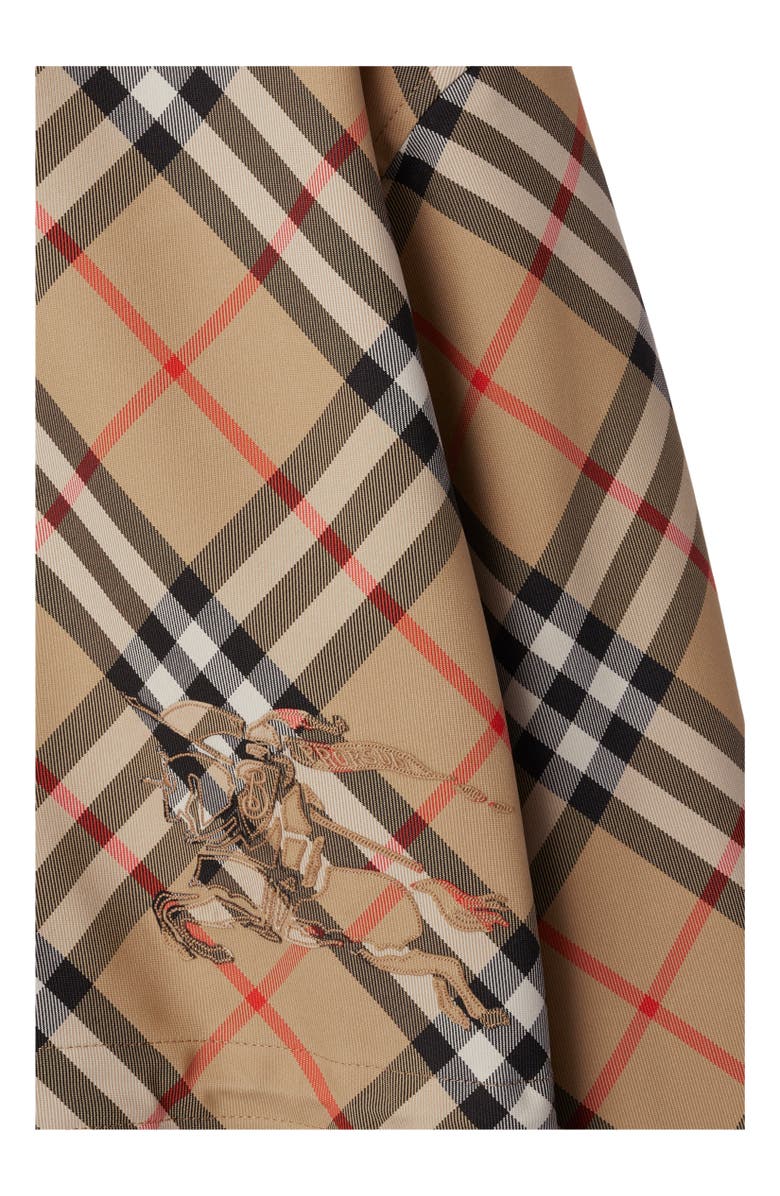 Burberry Check Jacket, Alternate, color, Sand