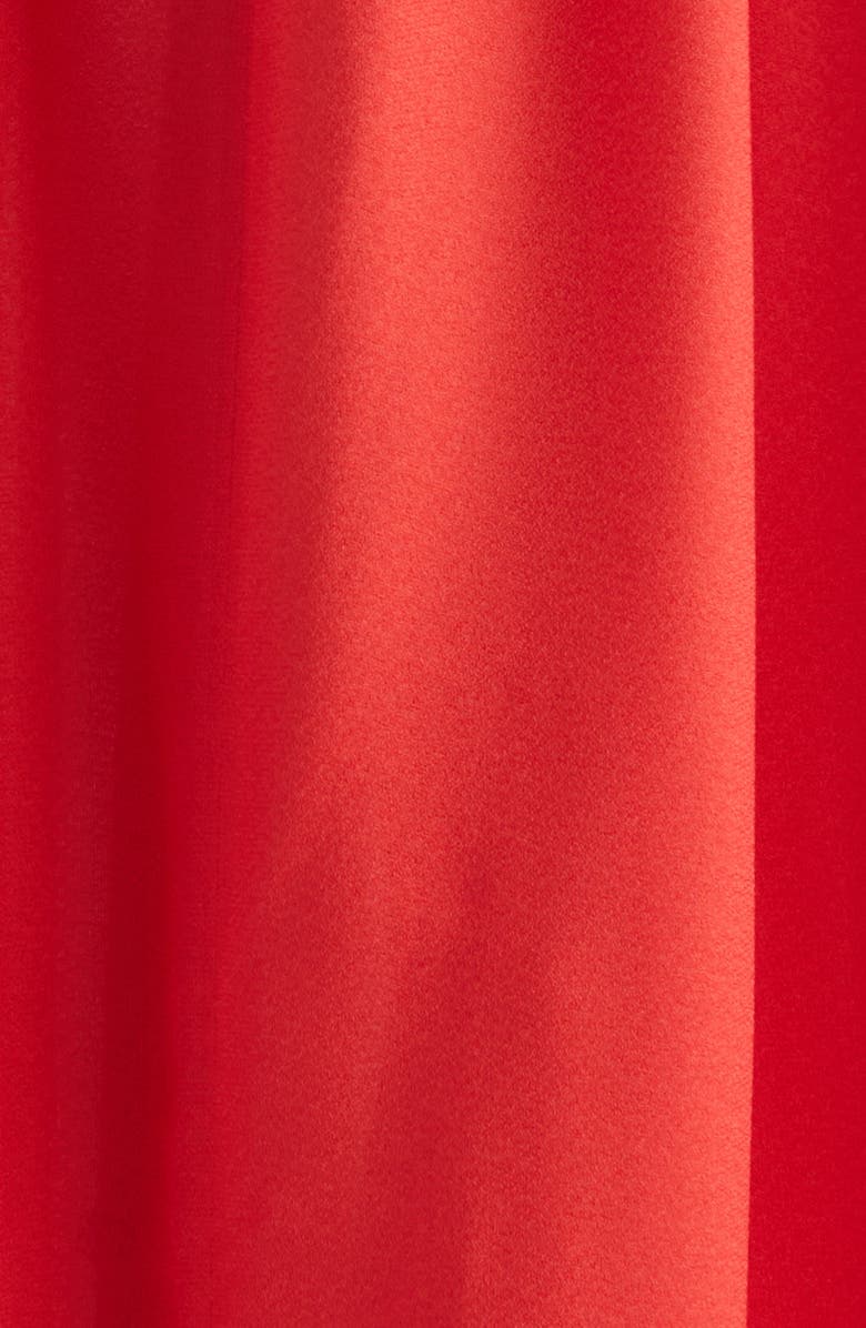 Proenza Schouler Tala Drop Waist Halter Georgette Maxi Dress, Alternate, color, Tomato