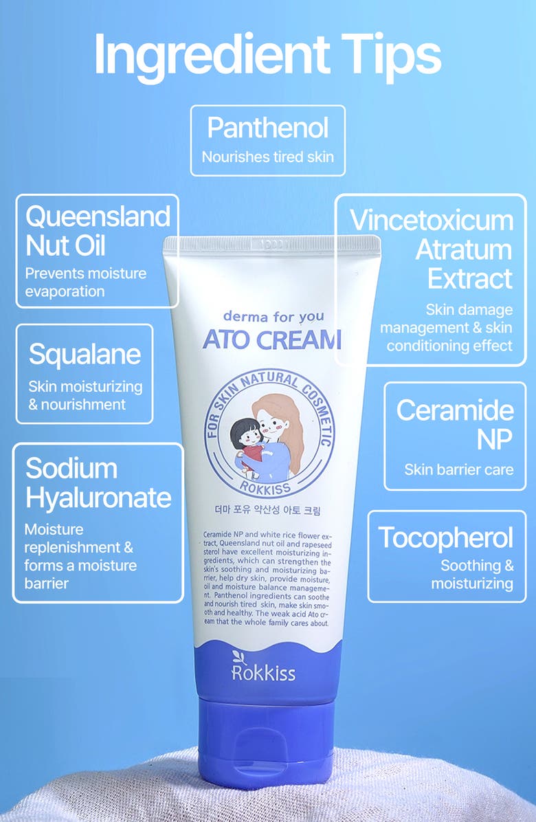 ROKKISS Ato Moisturizing Cream, Alternate, color,