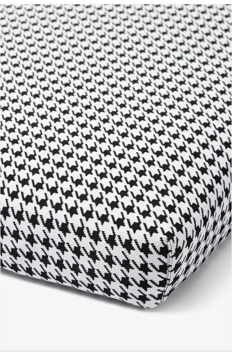 LAY LO Houndstooth Dog Bed, Alternate, color, Black