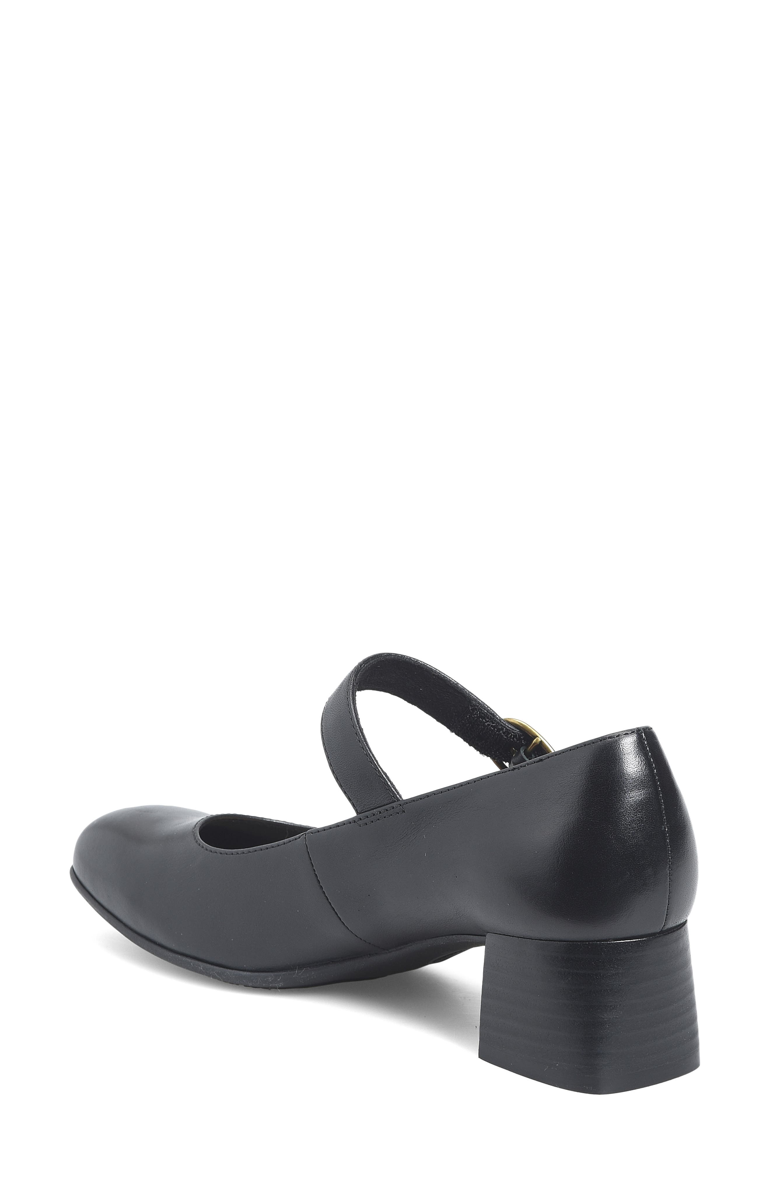 Comfortiva Paula Mary Jane Pump, Alternate, color, Black