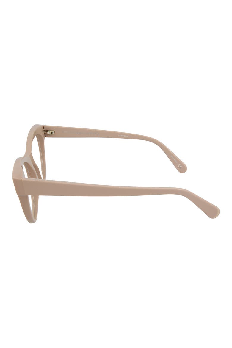 51mm Cat Eye Optical Frames, Alternate, color, NUDE NUDE TRANSPARENT/ TRN