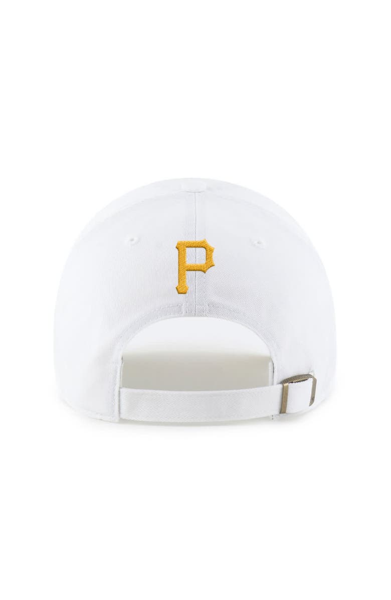 '47 Preschool '47 White Pittsburgh Pirates Ice Cream Helmet Clean Up Adjustable Hat, Alternate, color, White