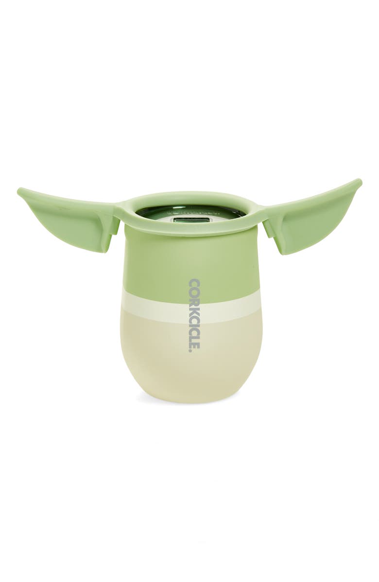 Corkcicle x Star Wars<sup>™</sup> Grogu<sup>™</sup> Stemless Insulated Cup, Main, color, 