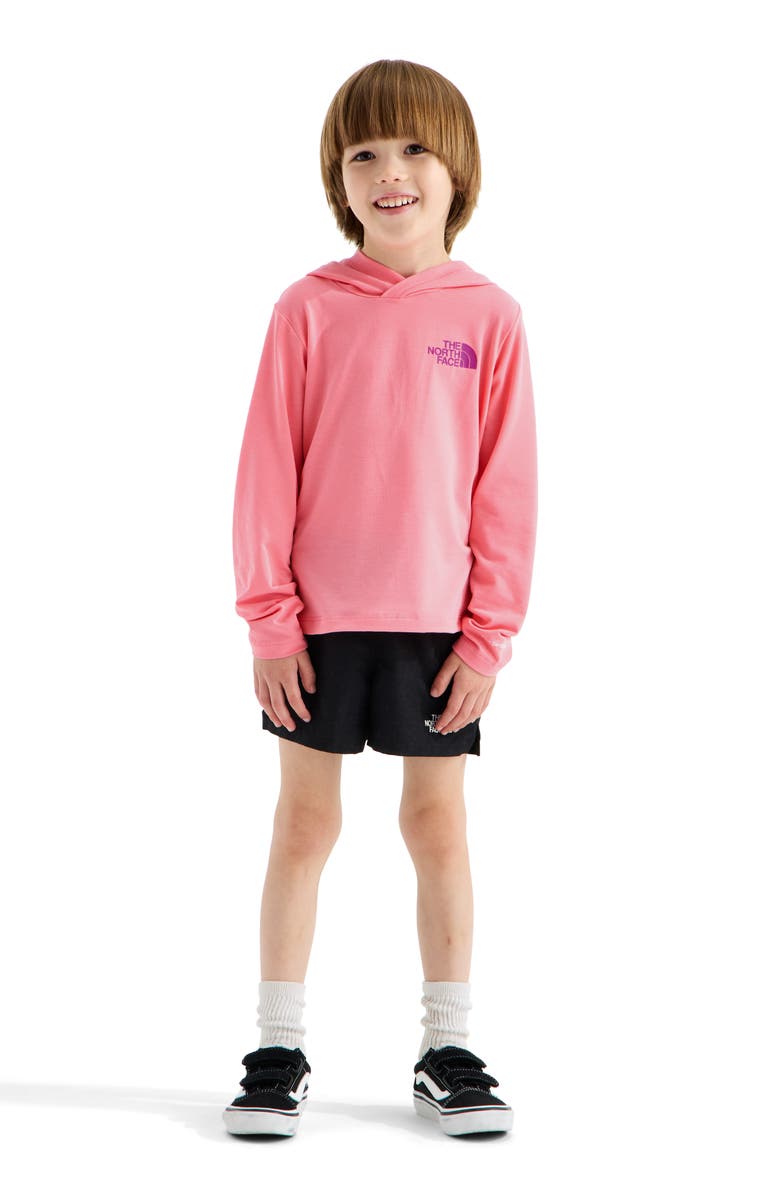 The North Face Kids' Adventure Grow Your Soul Graphic Hoodie, Alternate, color, Coral Crush