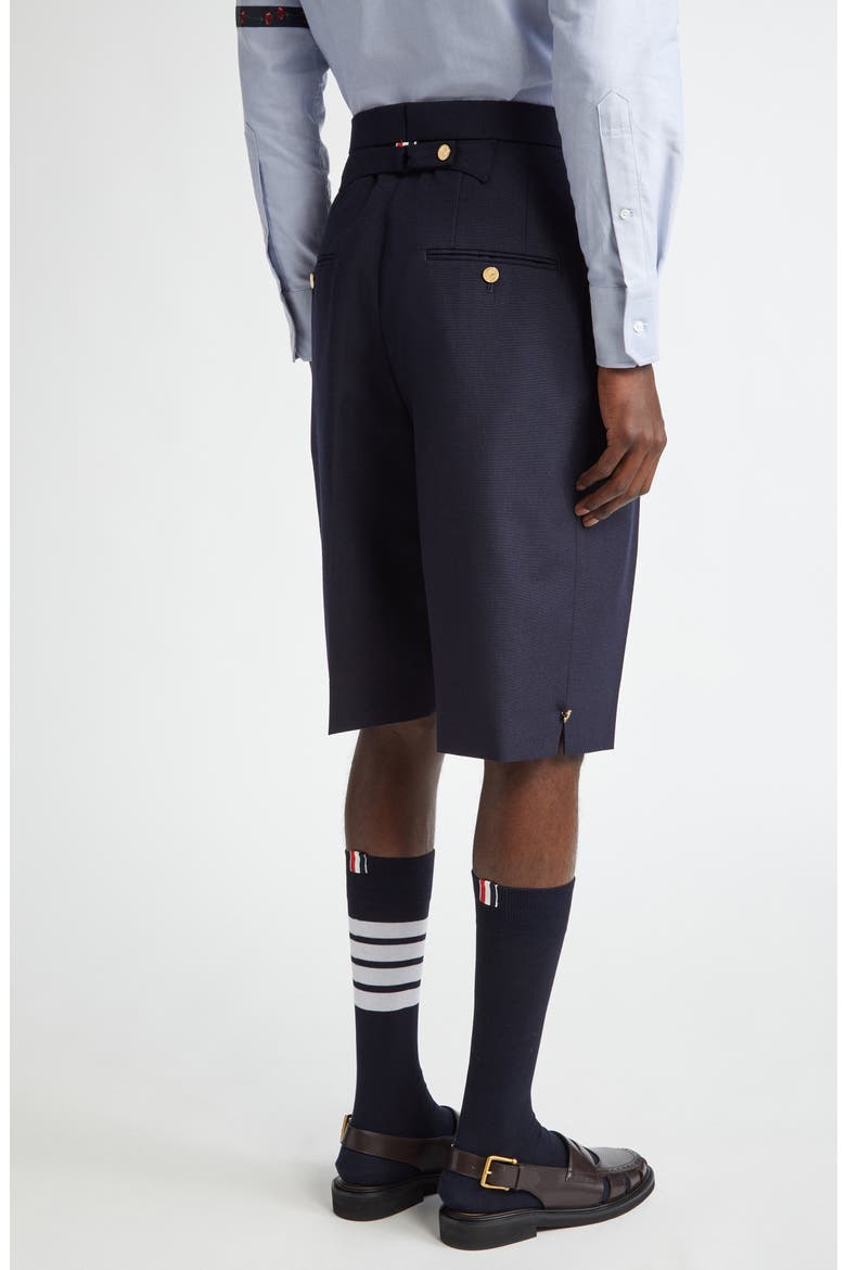 Martingale Virgin Wool Shorts, Alternate, color, NAVY