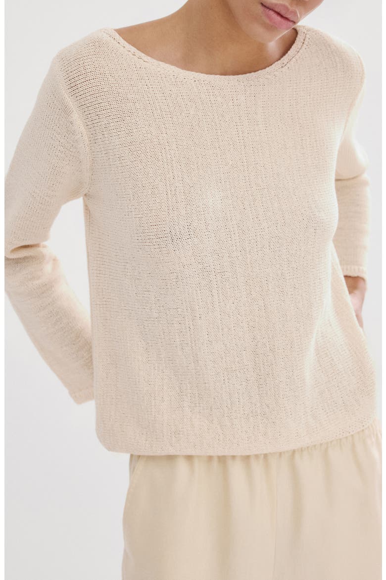 Relaxed Fit Sweater, Main, color, SAND