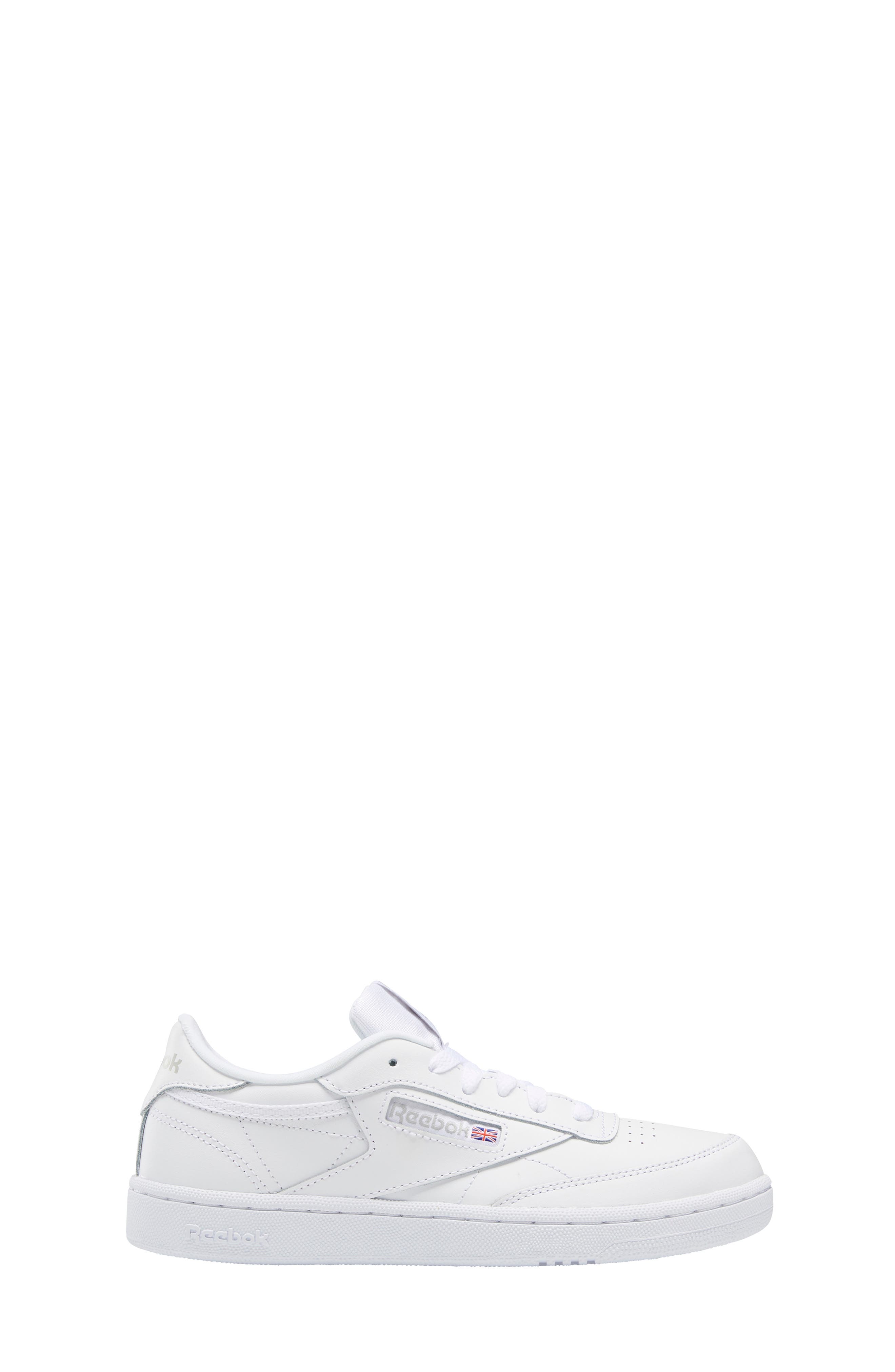 Club C Sneaker, Alternate, color, WHITE/SHEER GREY-INT