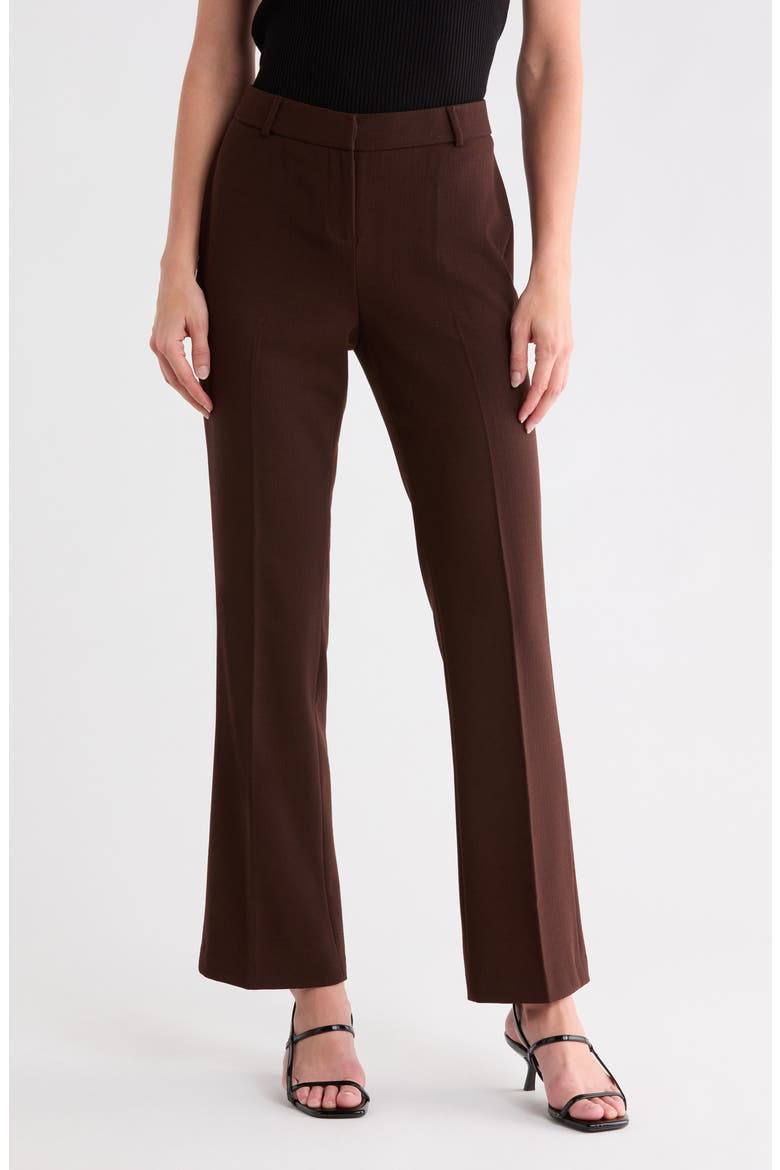 Ari Slim Straight Leg Pants, Main, color, BROWN
