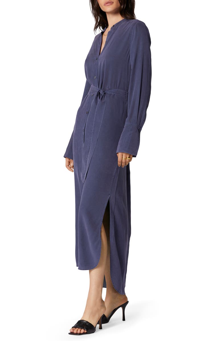 Equipment Connell Tie Waist Silk Maxi Dress, Alternate, color,