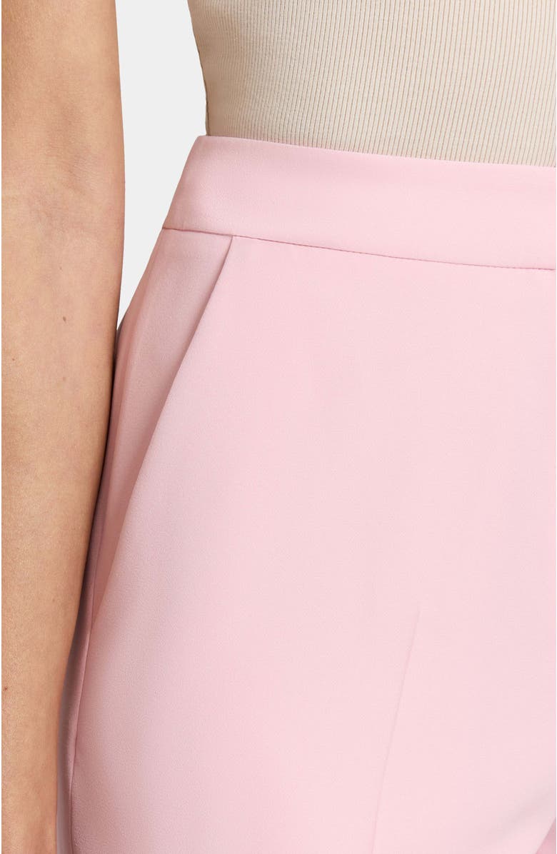 Santorelli AMARA Straight Leg Pant in Soft Stretch Crepe, Alternate, color, Sweet Pea