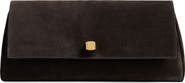 Khaite Audrey Suede Clutch