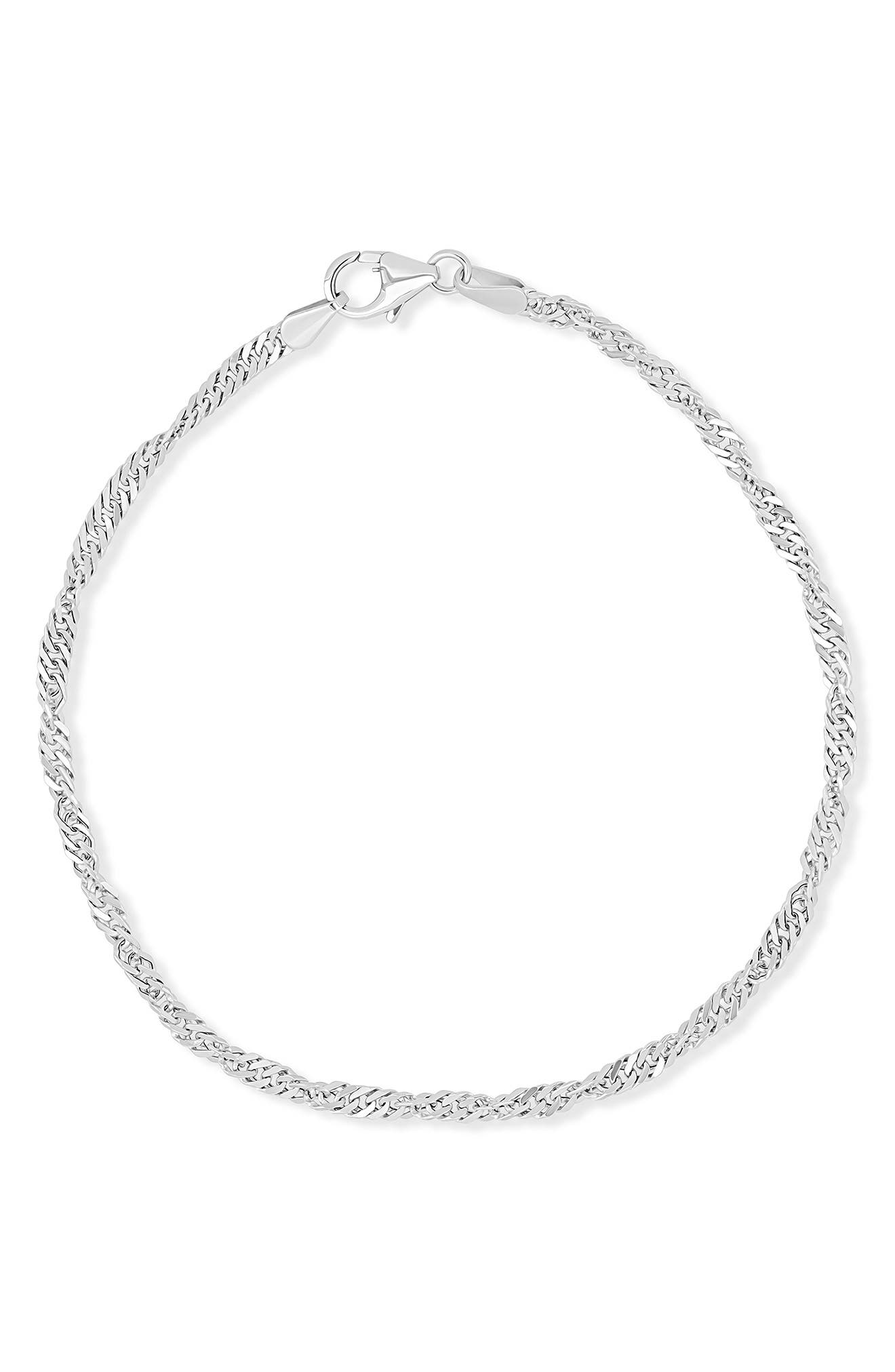 14k Gold Chain Bracelet
