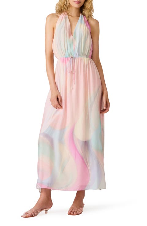 Crawford Halter Maxi Dress