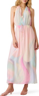 Steve Madden Crawford Halter Maxi Dress