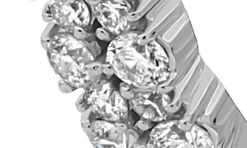 Bony Levy Liora Diamond Hoop Earrings In 18k White Gold