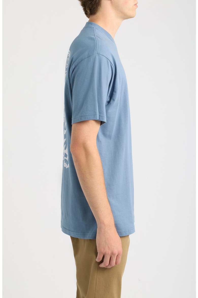 Formidable Organic Cotton Graphic T-Shirt, Alternate, color, SHADY BLUE