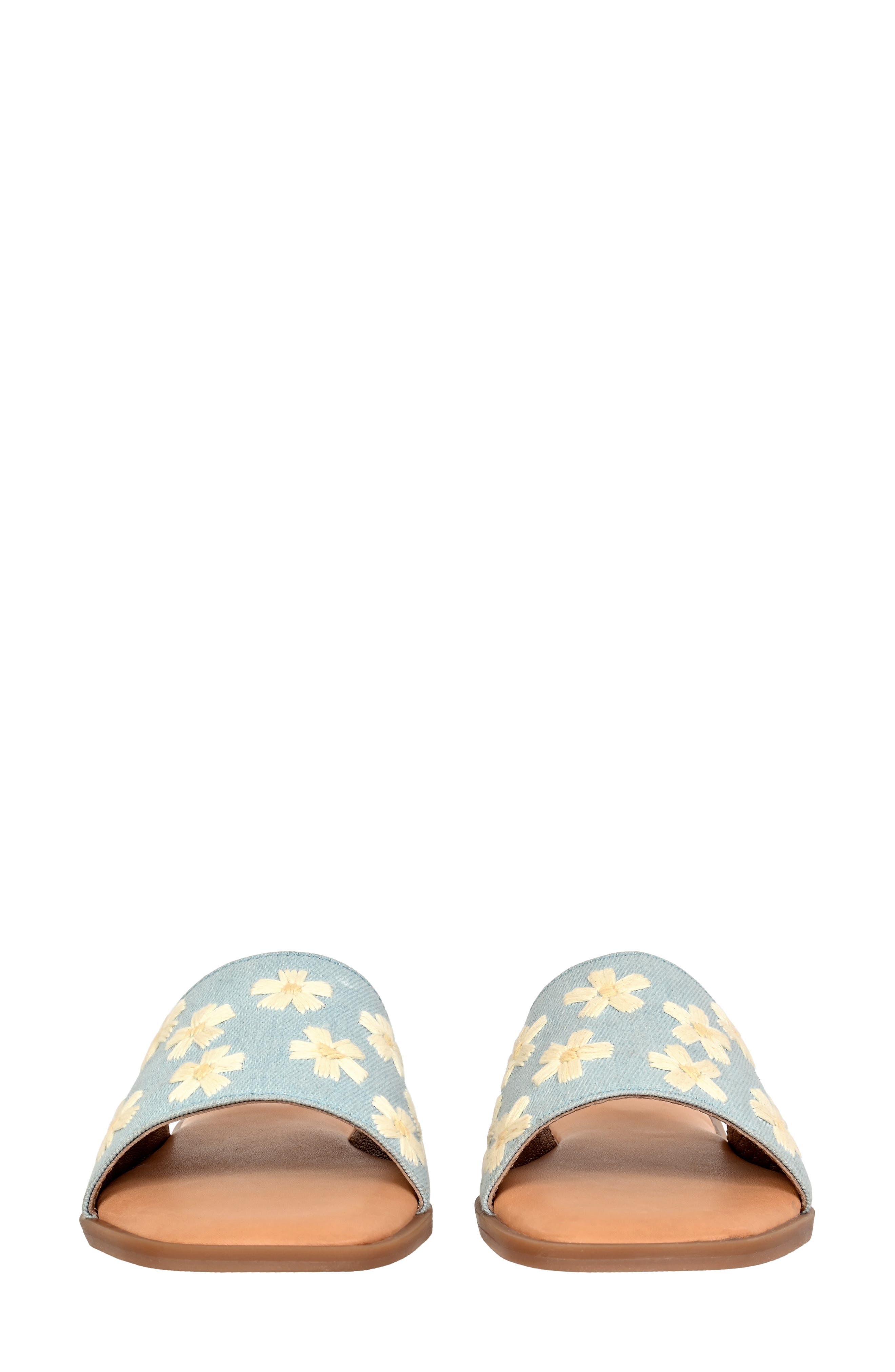Jelavu Poppy Daisy Slide Sandal, Alternate, color, 