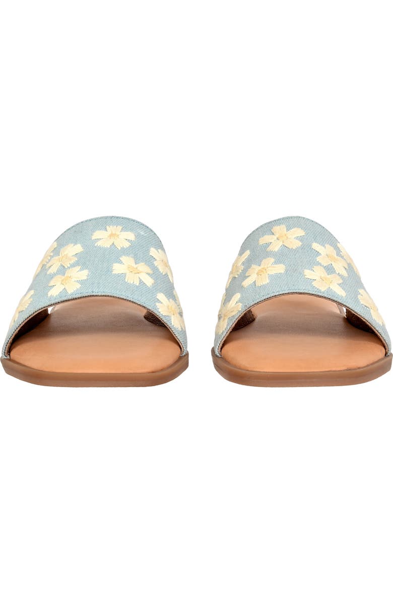Jelavu Poppy Daisy Slide Sandal, Alternate, color,