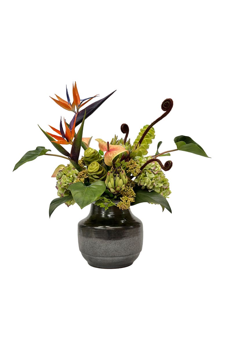 Winward Home Mixed Tropical In Garden Vase, Main, color, 