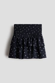 H&M Crinkled Tiered Skirt