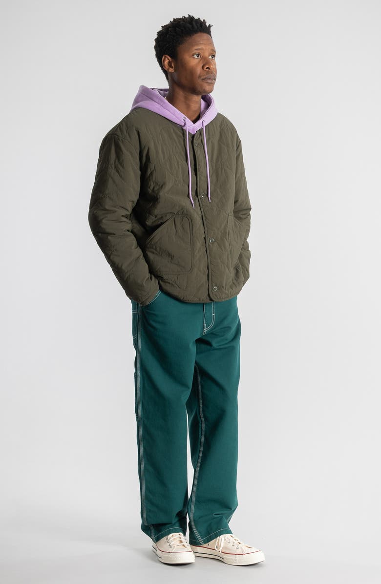 STAN RAY Reversible Quilted Liner Jacket, Alternate, color, Olive