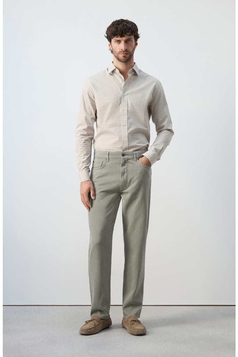 Lori Tapered Jeans, Alternate, color, MINK GREY