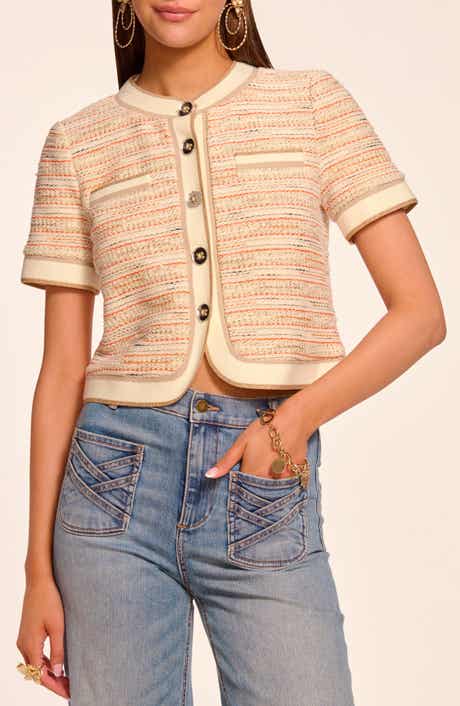 Sterling Tweed Cropped Jacket